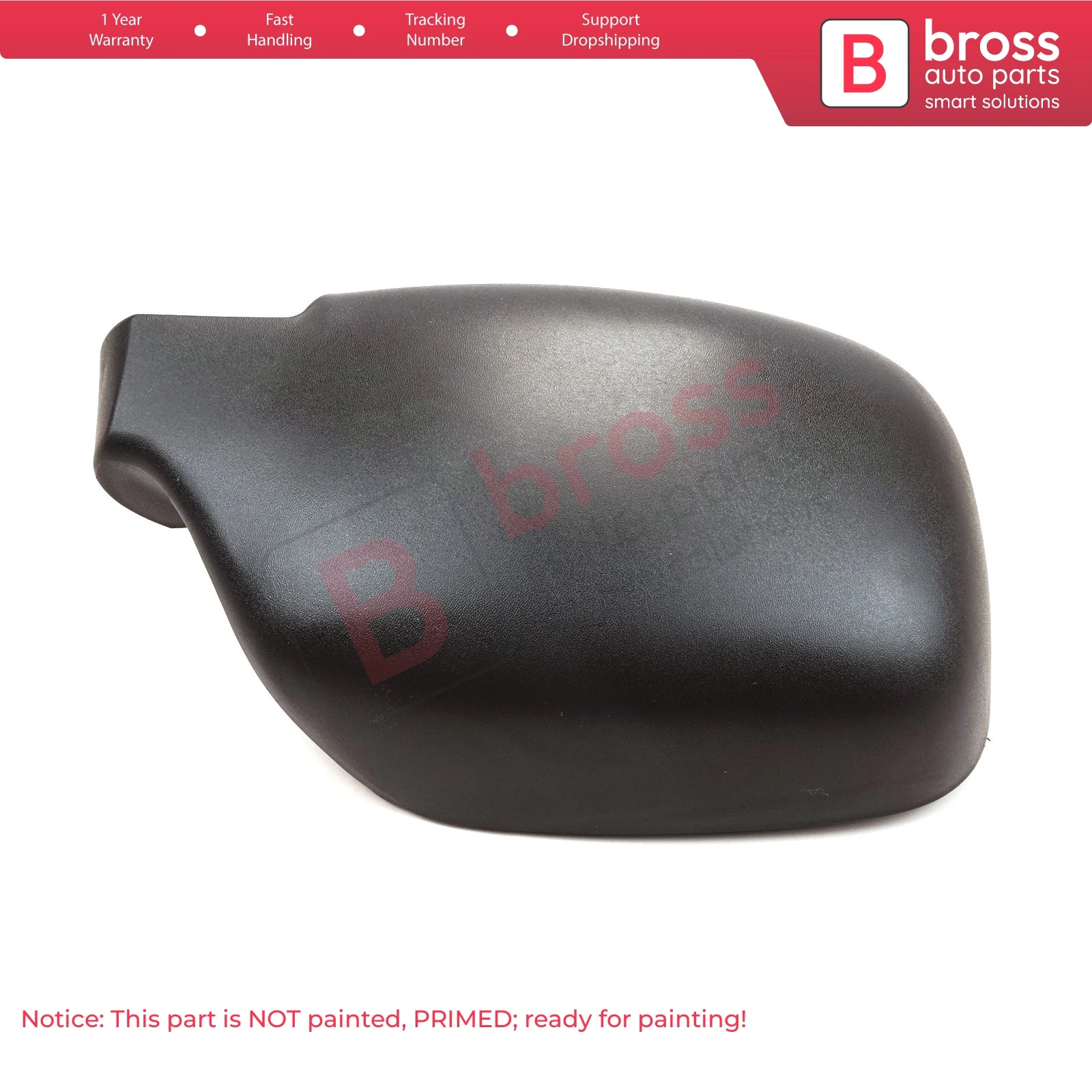 BSP1110-2 Side Wing Mirror Scull Cap Cover Right 8200245172 for Renault Kangoo Nissan Kubistar 1997-2008 Peugeot 405
BSP1110-2 Side Wing Mirror Scull Cap Cover Right 8200245172 for Renault Kangoo Nissan Kubistar 1997-2008 Peugeot 405