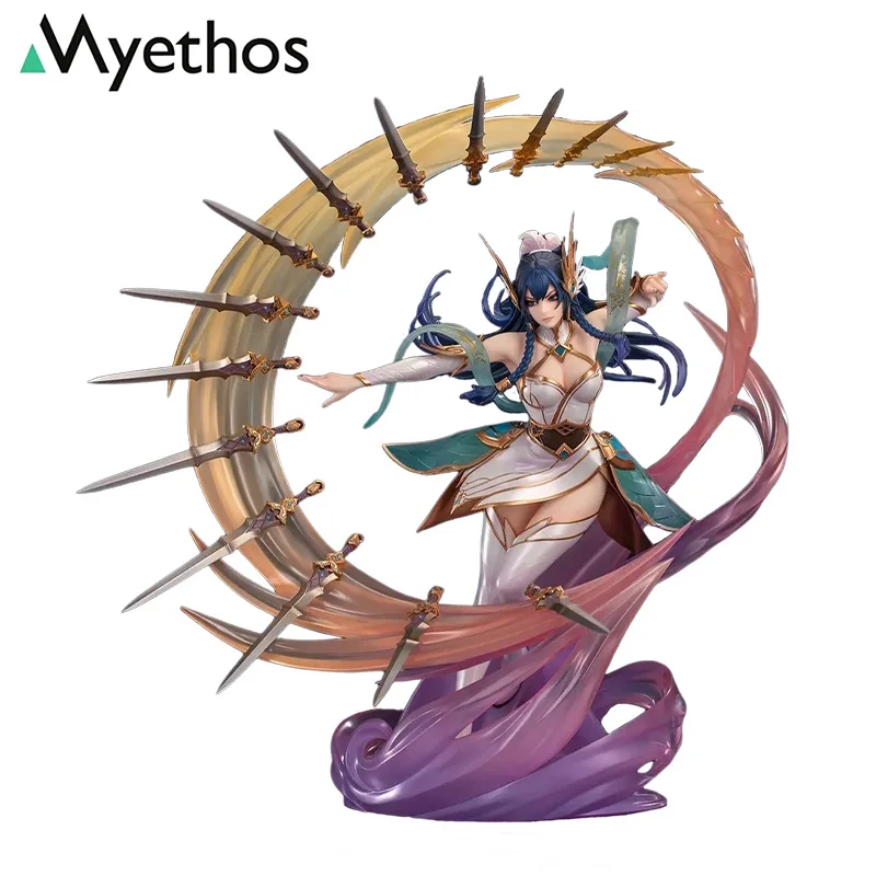 Оригинальная фигурка Myethos League of Legends, легенда о Нефритовом мече, лезвие, танцор, Irelia, экшн-фигурка из искусственного аниме
Оригинальная фигурка Myethos League of Legends, легенда о Нефритовом мече, лезвие, танцор, Irelia, экшн-фигурка из искусственного аниме