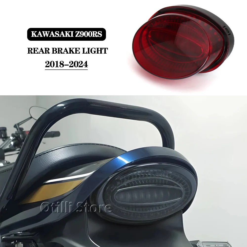 New Taillight Motorcycle LED Rear Warning Brake Light Waterproof Tail Light For KAWASAKI Z900 RS Z 900 RS Z900RS 2018-2024
New Taillight Motorcycle LED Rear Warning Brake Light Waterproof Tail Light For KAWASAKI Z900 RS Z 900 RS Z900RS 2018-2024