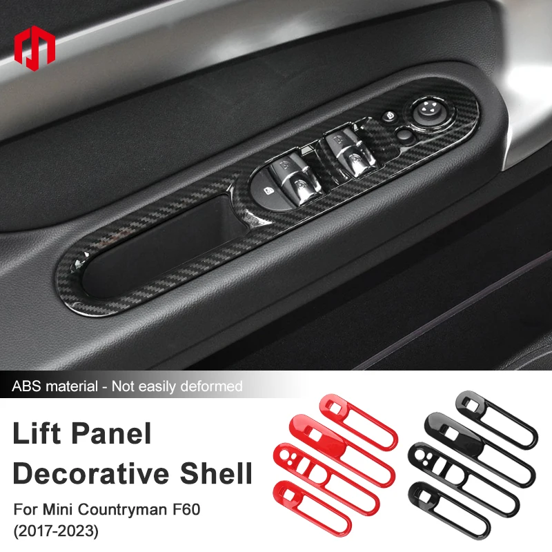 Car Door Window Lifting Panel Decorative Shell For BWM Mini Countryman F60 2017-2023 Car Interior Decoration Accessories
Car Door Window Lifting Panel Decorative Shell For BWM Mini Countryman F60 2017-2023 Car Interior Decoration Accessories