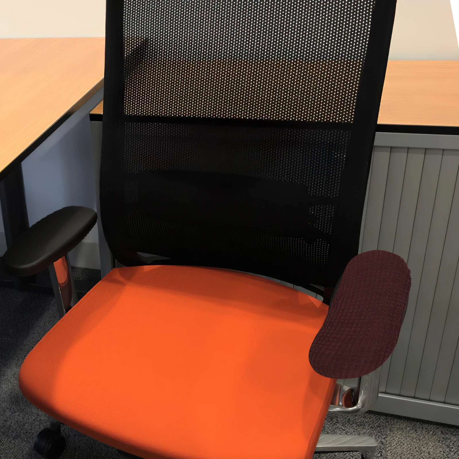 2Pcs Stretch Office Chair Armrest Sleeves Breathable Removable Cloth Covers Slip for Desk Gaming Swivel Chairs
2Pcs Stretch Office Chair Armrest Sleeves Breathable Removable Cloth Covers Slip for Desk Gaming Swivel Chairs