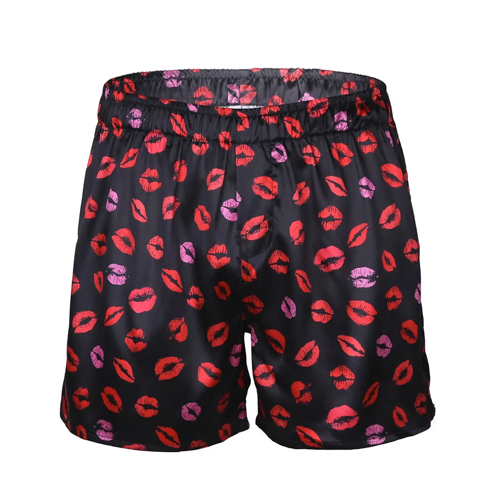 YiZYiF Mens Silk Soft Sissy Boxer Shorts Flaming Lip Print Satin Lightweight Loose Lounge Short Pants Gay Male Trunk Underpants
YiZYiF Mens Silk Soft Sissy Boxer Shorts Flaming Lip Print Satin Lightweight Loose Lounge Short Pants Gay Male Trunk Underpants