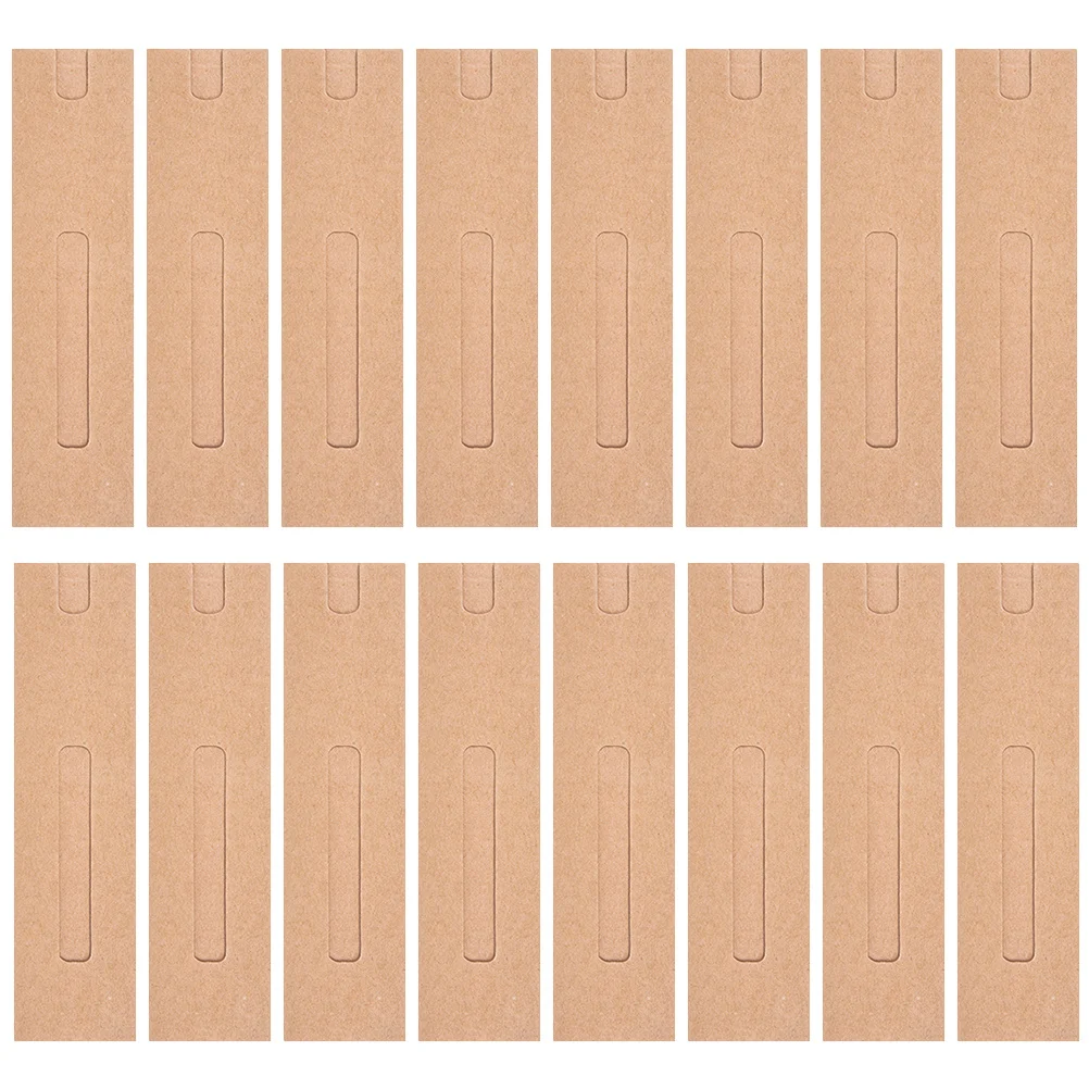 30Pcs Kraft Paper Pen Pouch Delicate Workmanship Simple Design for Single Pen Holder Protection Storage Sleeve Case Gift
30Pcs Kraft Paper Pen Pouch Delicate Workmanship Simple Design for Single Pen Holder Protection Storage Sleeve Case Gift