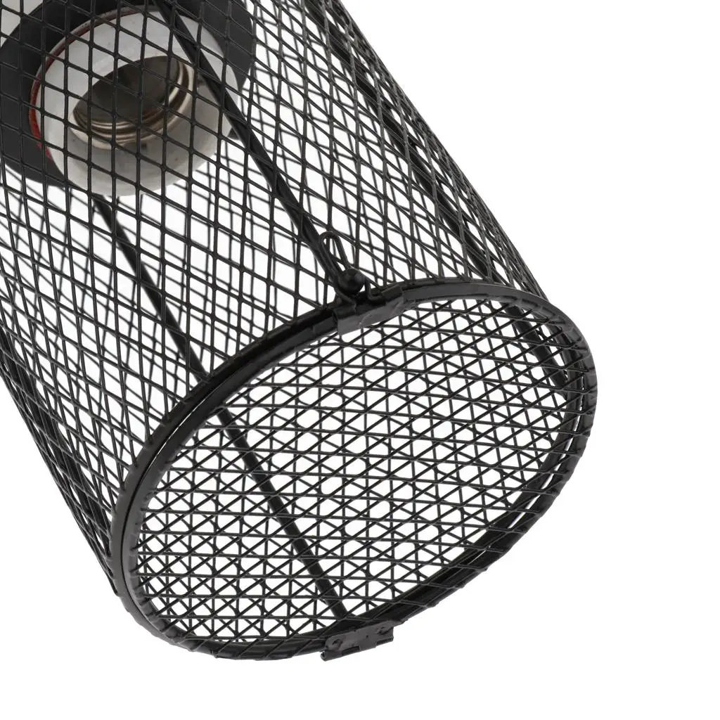 Metal Cage Lampshade Heat Lamp Protector for Wall Sconce Reptile Iron Lamp Shade Anti-hot Wire Lamp Cover E27
Metal Cage Lampshade Heat Lamp Protector for Wall Sconce Reptile Iron Lamp Shade Anti-hot Wire Lamp Cover E27