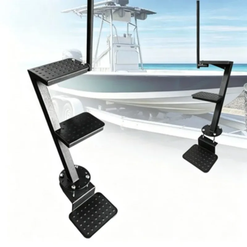 Heavy Duty Third Step Marine Trailer Step with Safety Handle Non-slip Surface Universal Tongue Pedal
Heavy Duty Third Step Marine Trailer Step with Safety Handle Non-slip Surface Universal Tongue Pedal