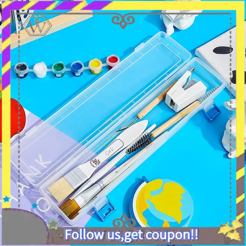 New 8Pcs Translucent Plastic Paint Brush Holders Paint Brush Case Organizers Drawing Tools Storage Box Long Paint Brush Case Dur
New 8Pcs Translucent Plastic Paint Brush Holders Paint Brush Case Organizers Drawing Tools Storage Box Long Paint Brush Case Dur