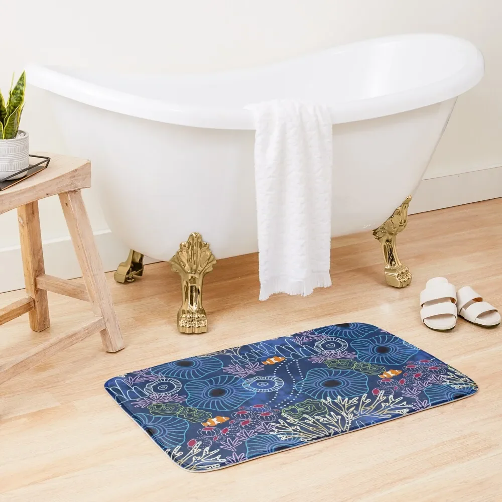 Coral Reef with Clown Fish Bath Mat Toilet Accessories Bathroom Things For Bathroom Bathroom Kit Carpet For Bath Mat
Coral Reef with Clown Fish Bath Mat Toilet Accessories Bathroom Things For Bathroom Bathroom Kit Carpet For Bath Mat