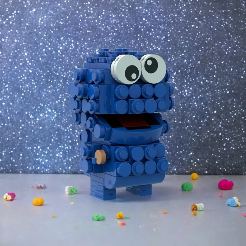 221 шт. MOC образовательные строительные блоки Cookie Monster DIY строительная игрушка подарок для детей
221 шт. MOC образовательные строительные блоки Cookie Monster DIY строительная игрушка подарок для детей