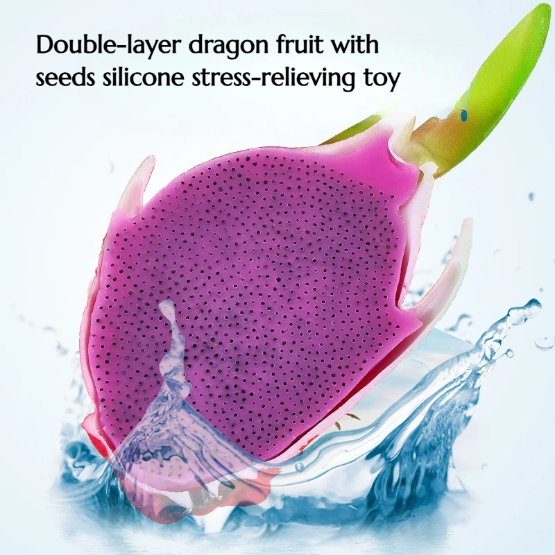Relaxation Power Tool Double-layer Dragon Fruit Seed-encased Silicone Imitation Relaxation Toy To Relieve Anxiety
Relaxation Power Tool Double-layer Dragon Fruit Seed-encased Silicone Imitation Relaxation Toy To Relieve Anxiety