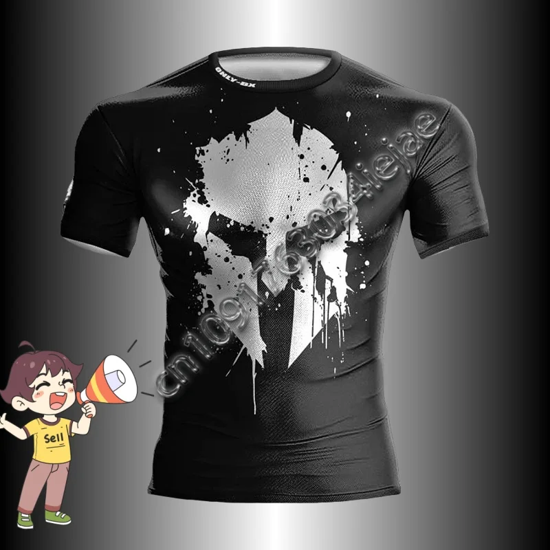 MOTO-3D Print Warrior Helmet Workout T-Shirt Funny Gym Shirts High Quality Men's Short Sleeves Muscle Man Tough Guy Tshirt
MOTO-3D Print Warrior Helmet Workout T-Shirt Funny Gym Shirts High Quality Men's Short Sleeves Muscle Man Tough Guy Tshirt