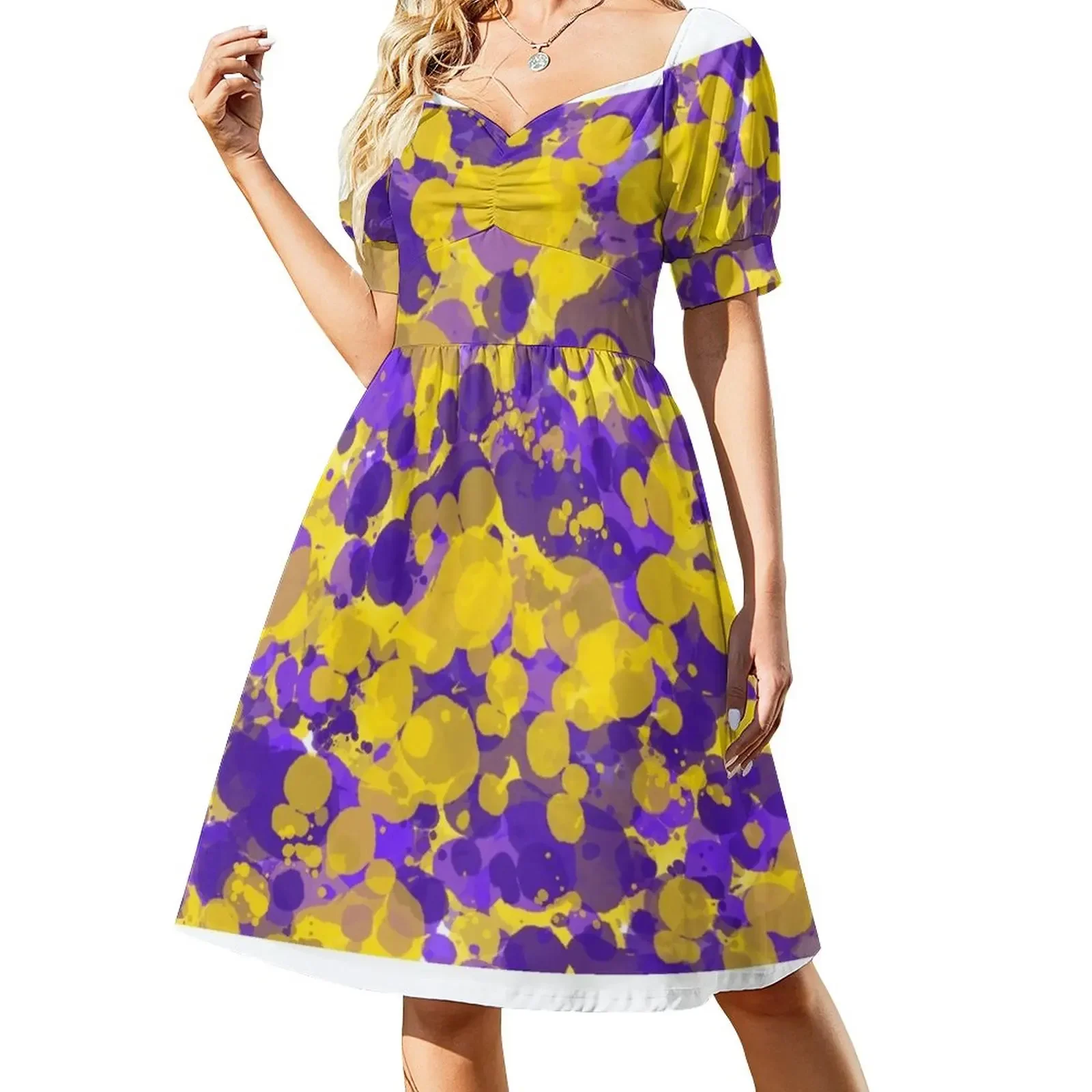 dukes splatter Short-Sleeved Dress Women's summer long dress Women dresses summer
dukes splatter Short-Sleeved Dress Women's summer long dress Women dresses summer