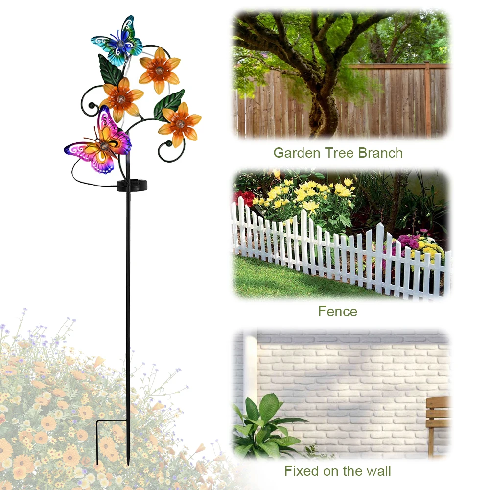 Solar Flower Stake Light Solar Powered Garden Light IP55 Waterproof Pathway Stake Light Auto On Decorative for Garden Decor
Solar Flower Stake Light Solar Powered Garden Light IP55 Waterproof Pathway Stake Light Auto On Decorative for Garden Decor