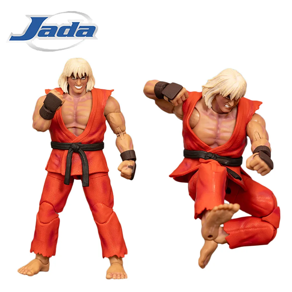 Original Jada Toys Street Fighter II 6-inch Action Figure SDCC Violent Ken Game Peripheral Toys Complete Accessories Boys Gifts
Original Jada Toys Street Fighter II 6-inch Action Figure SDCC Violent Ken Game Peripheral Toys Complete Accessories Boys Gifts