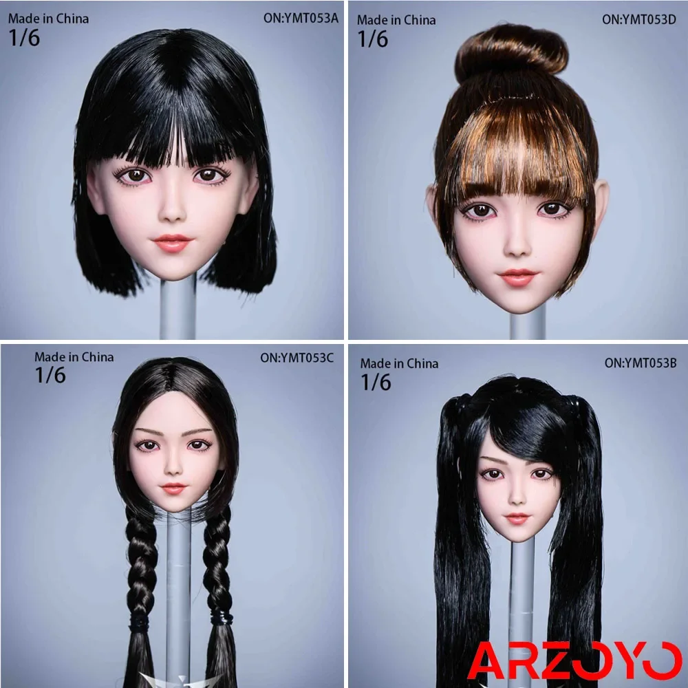 YMTOYS YMT053 1/6 Feamle Soldier Loli Girl Head Sculpt Carving Fit 12'' Action Figure Body
YMTOYS YMT053 1/6 Feamle Soldier Loli Girl Head Sculpt Carving Fit 12'' Action Figure Body