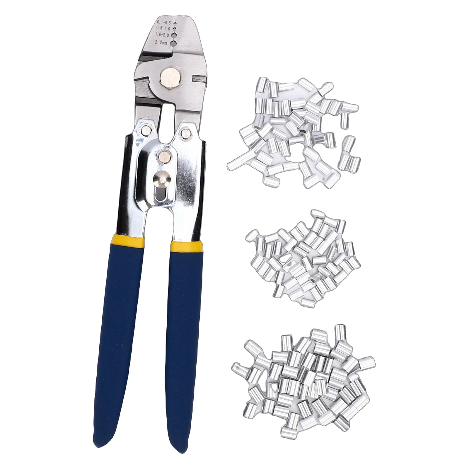 Инструмент для обжима троса, алюминиевый щипцы для кабеля с 4 диапазонами, нескользящая ручка 0,1-2,2 мм, самоблокирующаяся для сада своими руками
Инструмент для обжима троса, алюминиевый щипцы для кабеля с 4 диапазонами, нескользящая ручка 0,1-2,2 мм, самоблокирующаяся для сада своими руками