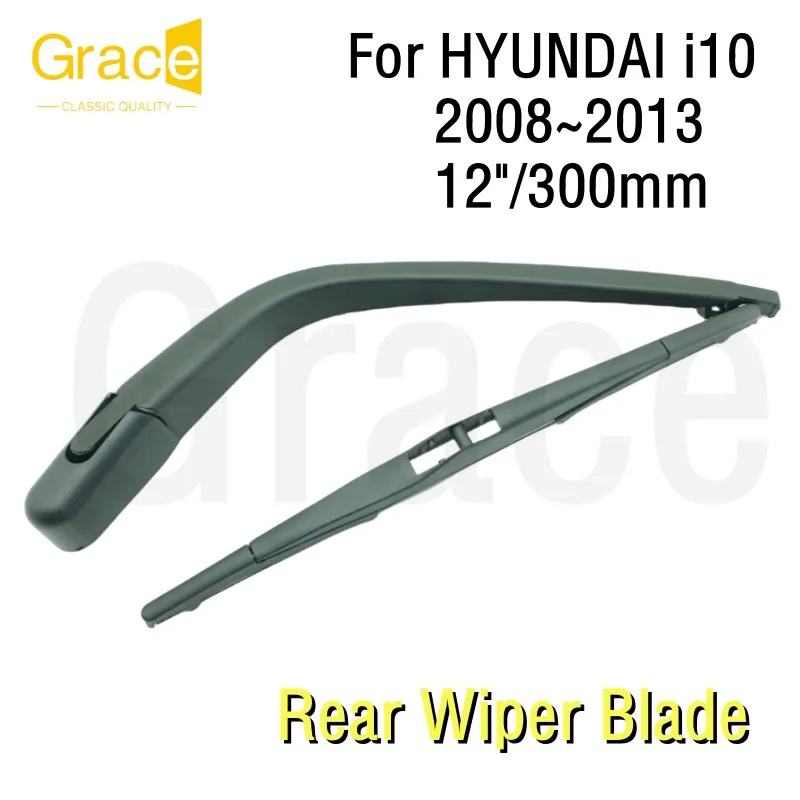 Rear Wiper Blade For Hyundai i10 12"/300mm Car Windshield Windscreen Rubber 2008 2009 2010 2011 2012 2013
Rear Wiper Blade For Hyundai i10 12"/300mm Car Windshield Windscreen Rubber 2008 2009 2010 2011 2012 2013