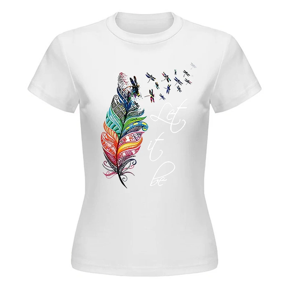2025 Women's T-shirt Slim Korean O-neck Tees Y2k Stylish Comfortable Spring Summer Fashion Tops Female Short Sleeve T-Shirts
2025 Women's T-shirt Slim Korean O-neck Tees Y2k Stylish Comfortable Spring Summer Fashion Tops Female Short Sleeve T-Shirts