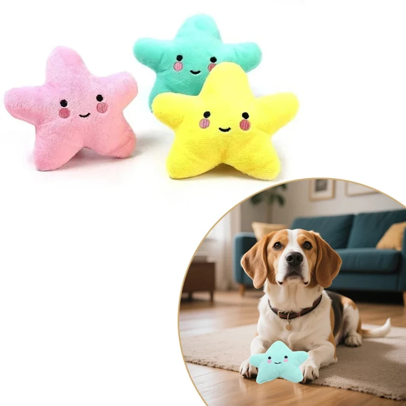 Pets Toys Plush Sounding Pentagram Toys Pets Chew Playing Fun Cute Puppy Dogs Cats Squeaky Toys Pets Supplies Accessories
Pets Toys Plush Sounding Pentagram Toys Pets Chew Playing Fun Cute Puppy Dogs Cats Squeaky Toys Pets Supplies Accessories