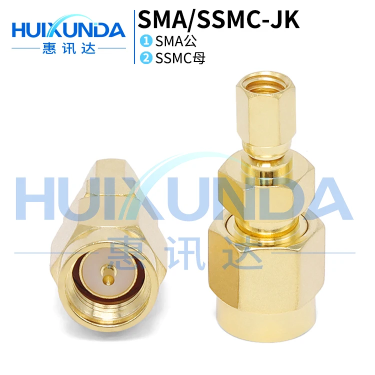 SMA/SSMC-JK SMA Circular SSMC Female High Frequency Precision Adapter 17g SSMC to SMA Connector
SMA/SSMC-JK SMA Circular SSMC Female High Frequency Precision Adapter 17g SSMC to SMA Connector