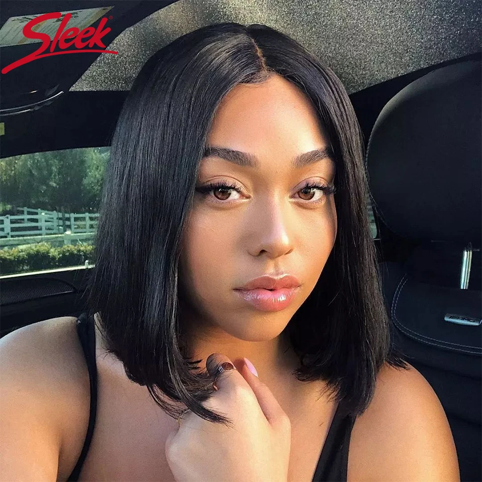 Sleek 4# Brown Colored Straight Bob Human Hair Wigs For Women 5X1 Short Straight Bob Lace Wigs P4/30 Highlight Colored Lace Wig
Sleek 4# Brown Colored Straight Bob Human Hair Wigs For Women 5X1 Short Straight Bob Lace Wigs P4/30 Highlight Colored Lace Wig