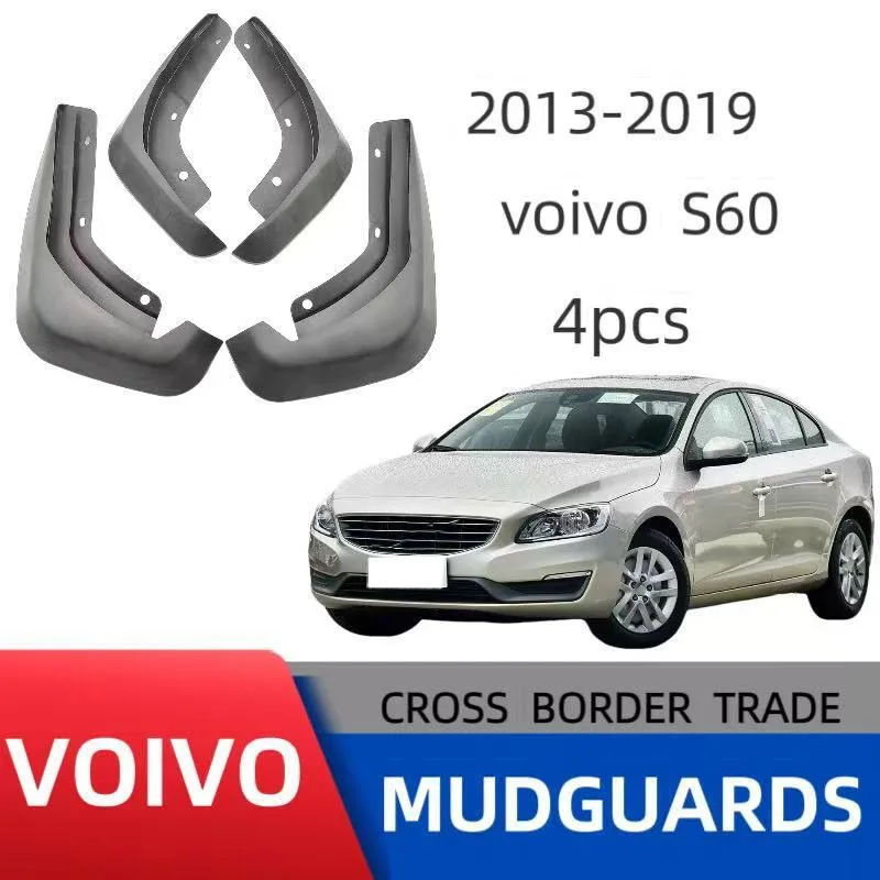 4PCS For Volvo S60 14-19 Car Mudguards Cover Front and Rear Parts Splash Proof Cars Mudguard Mud Flaps Wheel Guards Accessories
4PCS For Volvo S60 14-19 Car Mudguards Cover Front and Rear Parts Splash Proof Cars Mudguard Mud Flaps Wheel Guards Accessories