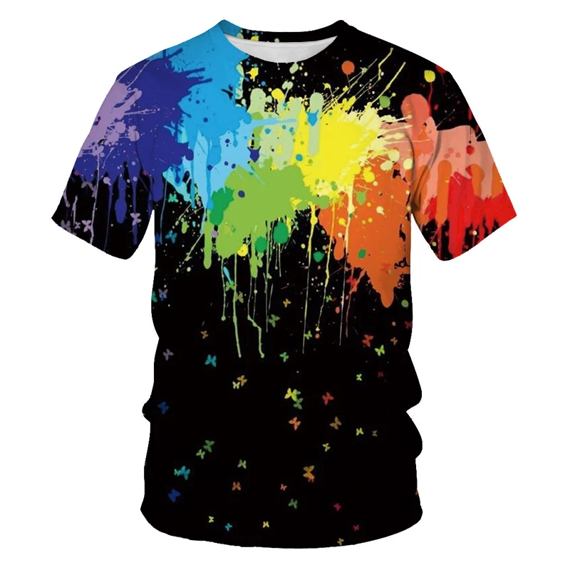 Summer Fashion Men's and Women's T-shirts 3D Graffiti Printing Casual Funny T-shirts Fashion Hip-hop Street Harajuku Clothing
Summer Fashion Men's and Women's T-shirts 3D Graffiti Printing Casual Funny T-shirts Fashion Hip-hop Street Harajuku Clothing