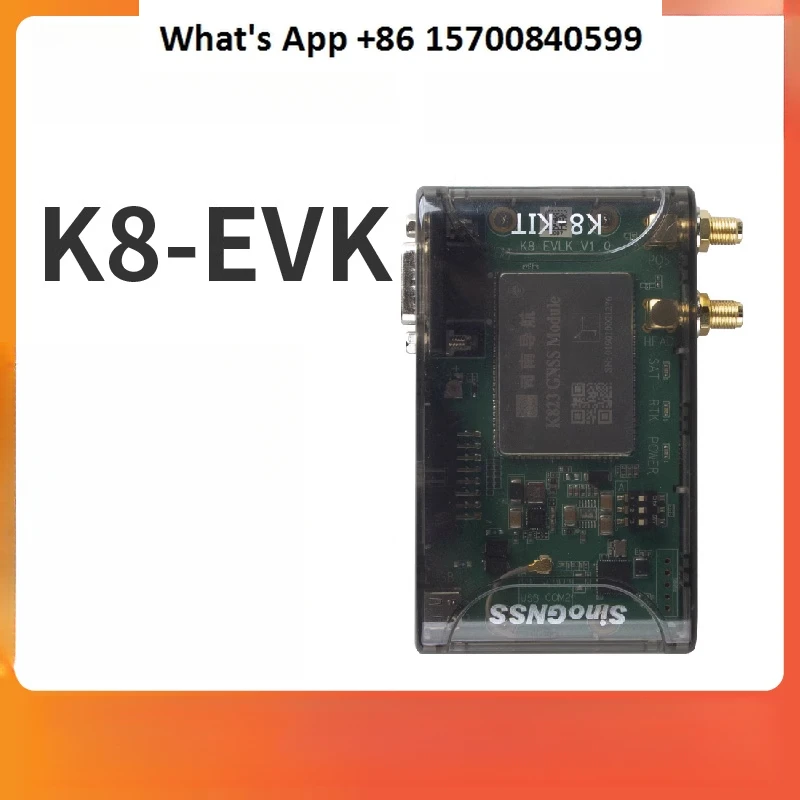 Navigation K8-W Evaluation Kit Beidou GPS Satellite High Precision Positioning GNSS Module Board RTK Measurement
Navigation K8-W Evaluation Kit Beidou GPS Satellite High Precision Positioning GNSS Module Board RTK Measurement