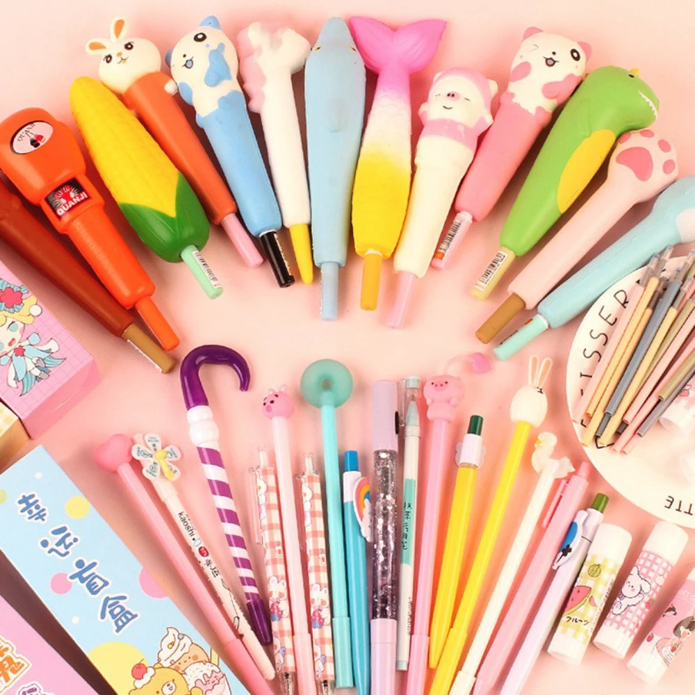 Lovely Cartoon Stationery Surprise Stationery Lucky Pen Surprise Style Random Neutral Pen Student
Lovely Cartoon Stationery Surprise Stationery Lucky Pen Surprise Style Random Neutral Pen Student