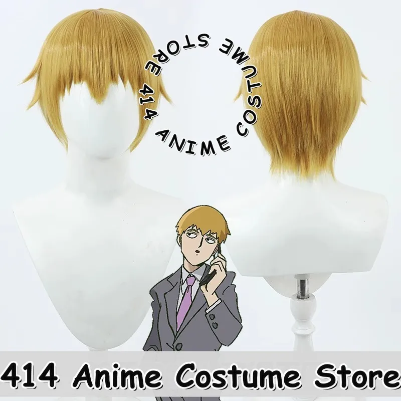 Game & Anime Reigen Arataka Cosplay Wig Mob Psycho 100 Orange Short Scalp Heat-Resistant Fiber Synthetic Hair
Game & Anime Reigen Arataka Cosplay Wig Mob Psycho 100 Orange Short Scalp Heat-Resistant Fiber Synthetic Hair