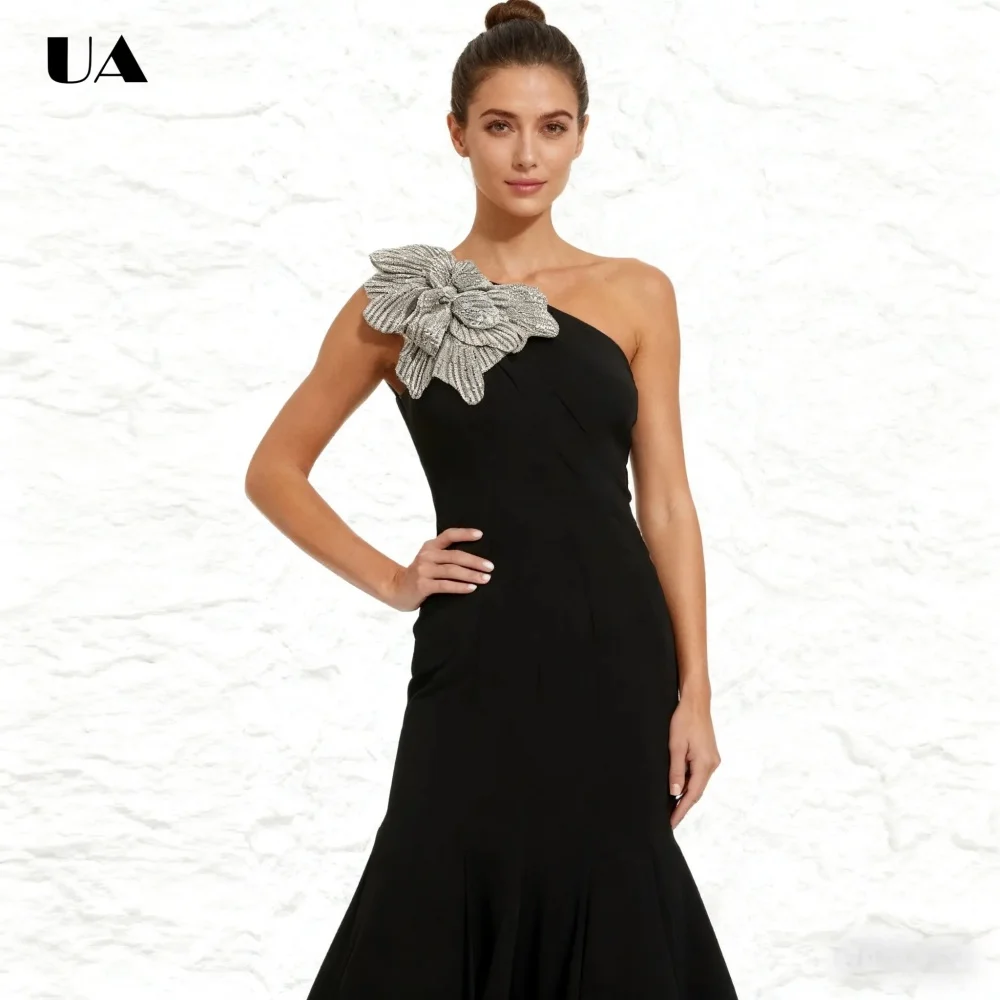 ULBYANRY Elegant Mermaid Prom Dresses for Women, Trendy Asymmetrical Neck Evening Dress, Simple Customized 3D Flower Party Gown
ULBYANRY Elegant Mermaid Prom Dresses for Women, Trendy Asymmetrical Neck Evening Dress, Simple Customized 3D Flower Party Gown