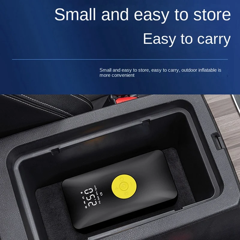 Portable Compressor Digital Cordless Car Tire Inflator For Bicycle Ball Inflator
Portable Compressor Digital Cordless Car Tire Inflator For Bicycle Ball Inflator