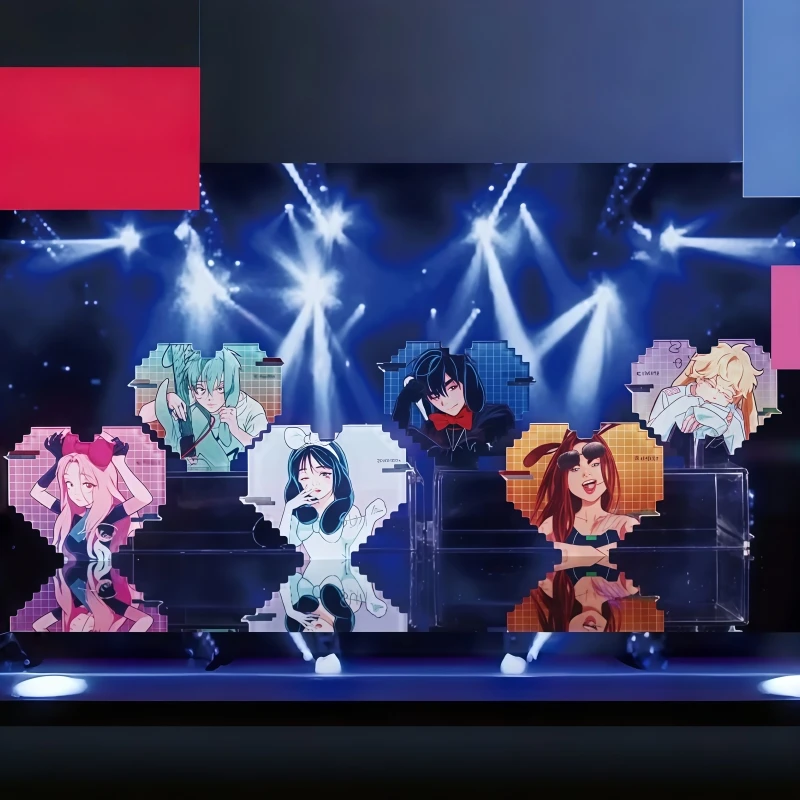 Лидер продаж, товары на складе, подлинная серия Alien Stage Rabbit Pixel Love, акриловая наклейка на холодильник, сюрприз, слепая коробка, подарок
Лидер продаж, товары на складе, подлинная серия Alien Stage Rabbit Pixel Love, акриловая наклейка на холодильник, сюрприз, слепая коробка, подарок