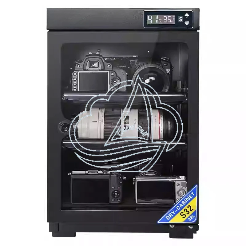 32L Electronic Moisture-Proof Cabinet DSLR Camera Lens Photography Equipment Dryer Anti-Damp Storage Box
32L Electronic Moisture-Proof Cabinet DSLR Camera Lens Photography Equipment Dryer Anti-Damp Storage Box