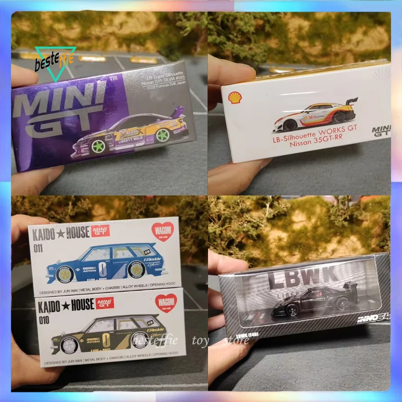 Модель автомобиля Mini Gt из сплава, Сильвия, спортивный автомобиль, Коллекционная серия 1/64, модель автомобиля из сплава с имитацией, коллекционные игрушки для мальчиков, подарок
Модель автомобиля Mini Gt из сплава, Сильвия, спортивный автомобиль, Коллекционная серия 1/64, модель автомобиля из сплава с имитацией, коллекционные игрушки для мальчиков, подарок