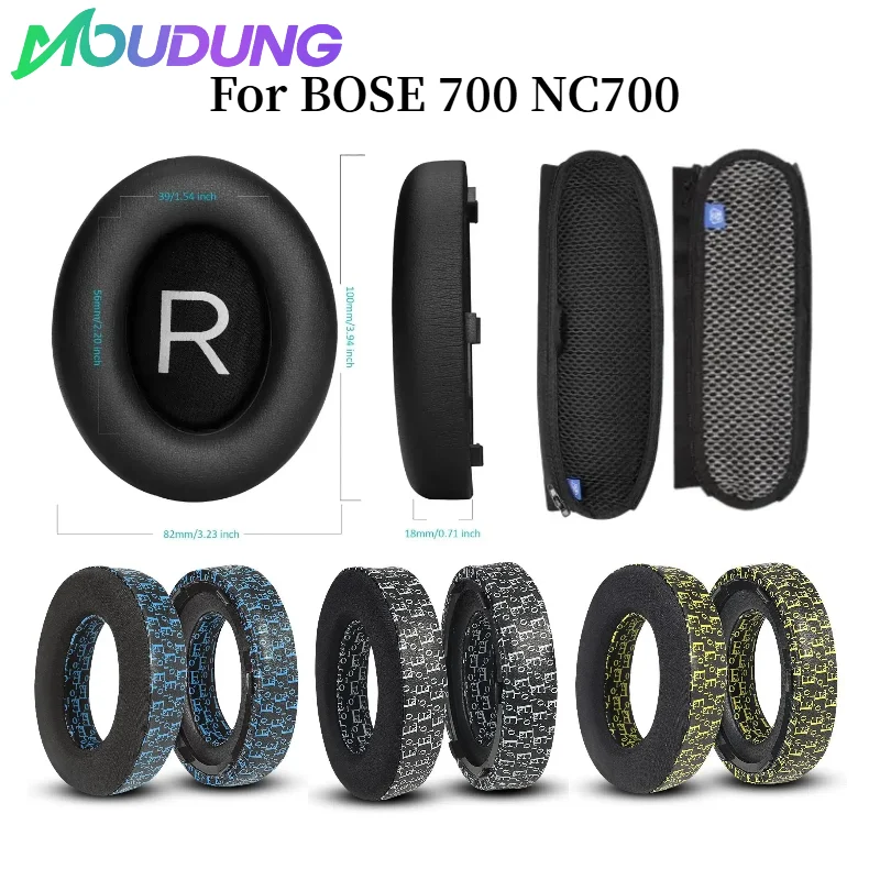 MOUDUNG Replacement Printed ice silk fabric Ear pads With plastic buckle for BOSE 700 NC700 Headphones Repairing Parts
MOUDUNG Replacement Printed ice silk fabric Ear pads With plastic buckle for BOSE 700 NC700 Headphones Repairing Parts