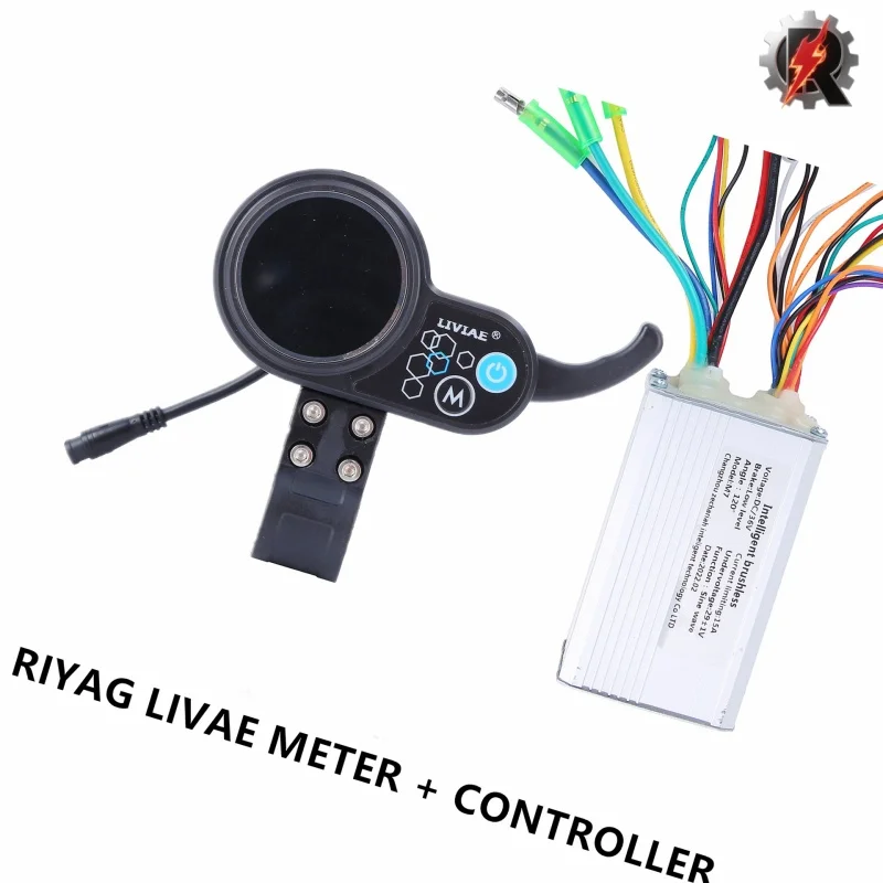 High Quality 36V16A/48V20A LIVIAE Speed Control Meter Electric Scooter Accelerator Color Screen Meter Cable Speed Controller Kit
High Quality 36V16A/48V20A LIVIAE Speed Control Meter Electric Scooter Accelerator Color Screen Meter Cable Speed Controller Kit