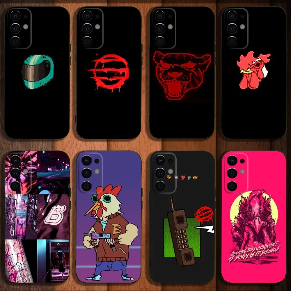 H-Hotline Miami Game Phone Case For Samsung S24,S21,S22,S23,S30,Ultra,S20,Plus,Fe,Lite,Note,10,9,5G Black Soft Cover
H-Hotline Miami Game Phone Case For Samsung S24,S21,S22,S23,S30,Ultra,S20,Plus,Fe,Lite,Note,10,9,5G Black Soft Cover