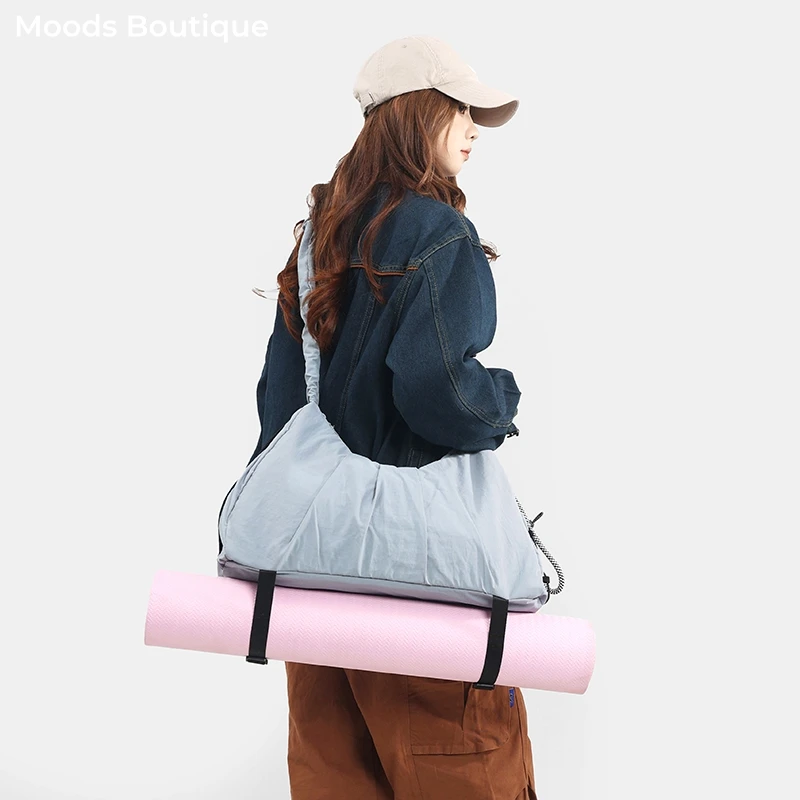 Two-sized Unisex Sports Yoga Bag Wet and Dry Separated Shoulder Crossbody Bag Nylon Fabric Waterproof Cloud Bag With Shoes Cabin
Two-sized Unisex Sports Yoga Bag Wet and Dry Separated Shoulder Crossbody Bag Nylon Fabric Waterproof Cloud Bag With Shoes Cabin