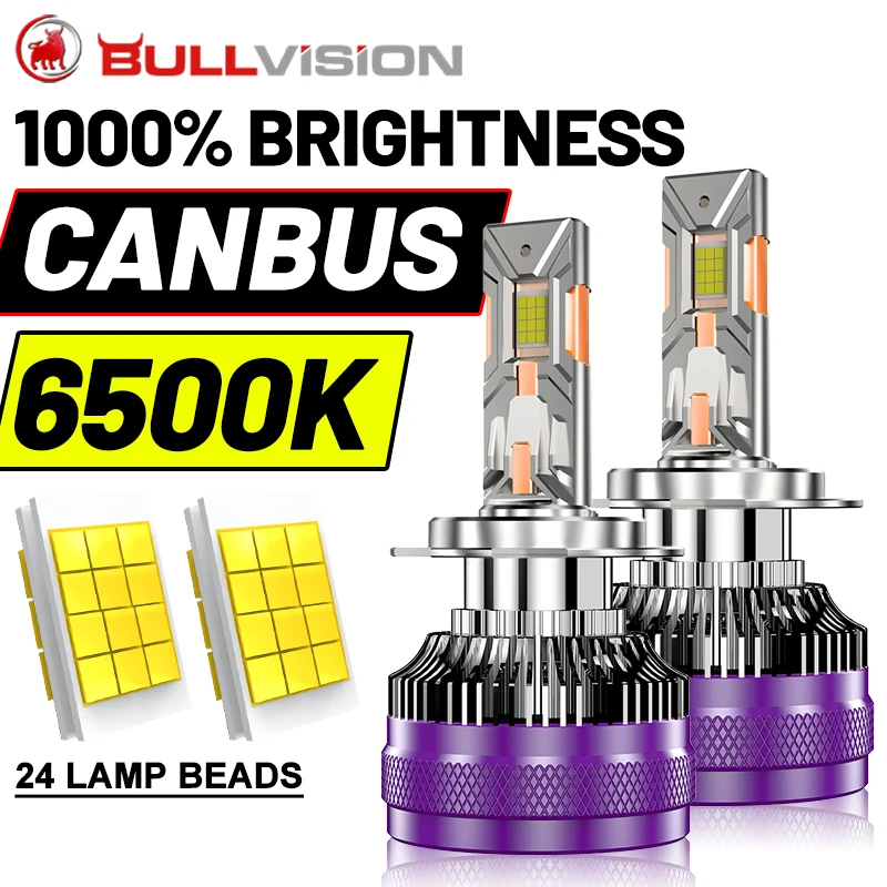 H4 LED Headlight 6500K White K5C H7 H11 H1 H8 9005 HB3 9006 HB4 9012 HIR2 H9 9084 CSP Turbo Lamp Canbus EMC Fog Light Bullvision
H4 LED Headlight 6500K White K5C H7 H11 H1 H8 9005 HB3 9006 HB4 9012 HIR2 H9 9084 CSP Turbo Lamp Canbus EMC Fog Light Bullvision