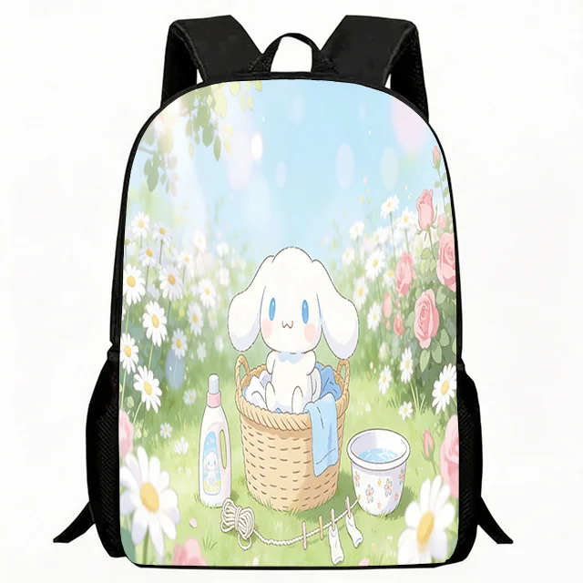 Kids Bag Cute Puppy Laundry Day Print Children Backpack, Cartoon Meadow with Daisies and Roses Design School Bag, Lightweight Br
Kids Bag Cute Puppy Laundry Day Print Children Backpack, Cartoon Meadow with Daisies and Roses Design School Bag, Lightweight Br