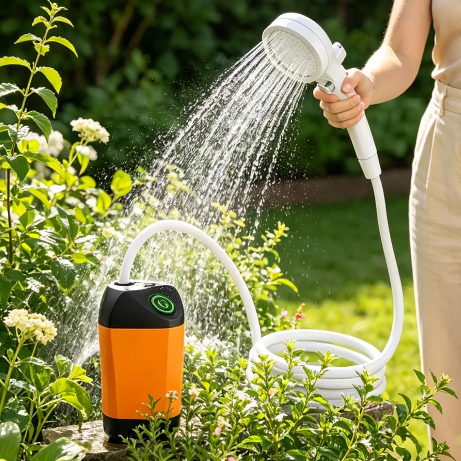 Outdoor Shower Waterproof Easy Rechargeable Gadget Outdoor Camping Shower For Travel Outside Camp Beach Tent Bathroom Indoor
Outdoor Shower Waterproof Easy Rechargeable Gadget Outdoor Camping Shower For Travel Outside Camp Beach Tent Bathroom Indoor