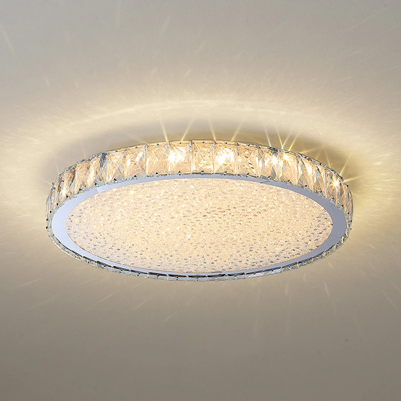 Modern LED Round Ceiling Lamp Luxury Lighting Square Crystal Lamp Indoor Living Room Golden Glossy Lighting Fixture byAubeia Hom
Modern LED Round Ceiling Lamp Luxury Lighting Square Crystal Lamp Indoor Living Room Golden Glossy Lighting Fixture byAubeia Hom