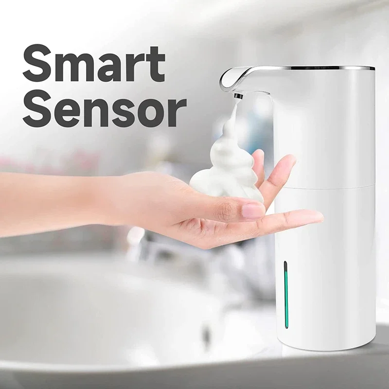 New Non-contact Automatic Soap Dispenser 450MLUSB Charging Infrared Induction Intelligent Foam Soap Dispenser Hand Sanitizer
New Non-contact Automatic Soap Dispenser 450MLUSB Charging Infrared Induction Intelligent Foam Soap Dispenser Hand Sanitizer