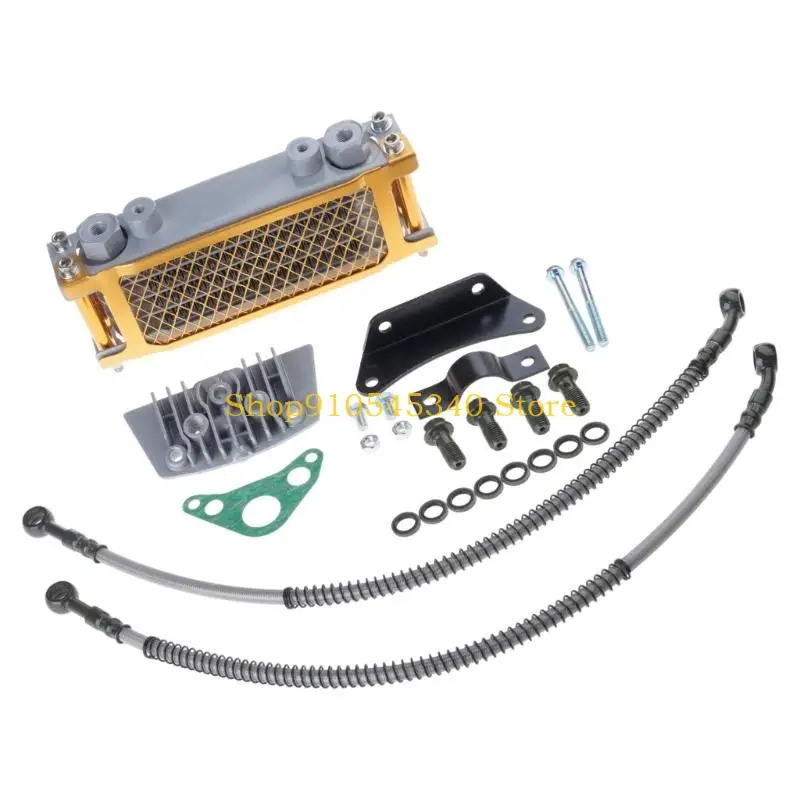 U2JA Universal Dirt Pit Bike Modification Oil Coolers for 50 70 90 110 125 140CC Cooling Radiator Engine Easy Installation
U2JA Universal Dirt Pit Bike Modification Oil Coolers for 50 70 90 110 125 140CC Cooling Radiator Engine Easy Installation