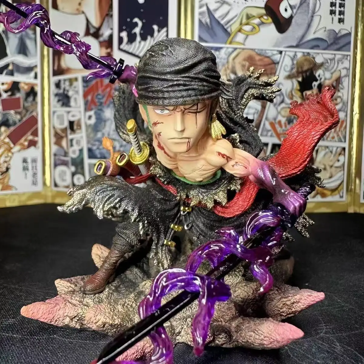 Anime One Piece Figures Zoro Full Coating Q Version Gk Roronoa Zoro Action Figure Model PVC Doll Collection Toy Gift 8cm/3.1inch
Anime One Piece Figures Zoro Full Coating Q Version Gk Roronoa Zoro Action Figure Model PVC Doll Collection Toy Gift 8cm/3.1inch