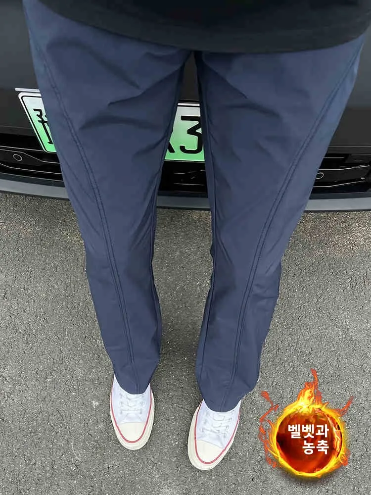 k Blue Fce Lined Casual Pants Men's Autumn Winter Straight Leg Trousers Cargo Pants Elastic Waist Long Straight Cut
k Blue Fce Lined Casual Pants Men's Autumn Winter Straight Leg Trousers Cargo Pants Elastic Waist Long Straight Cut