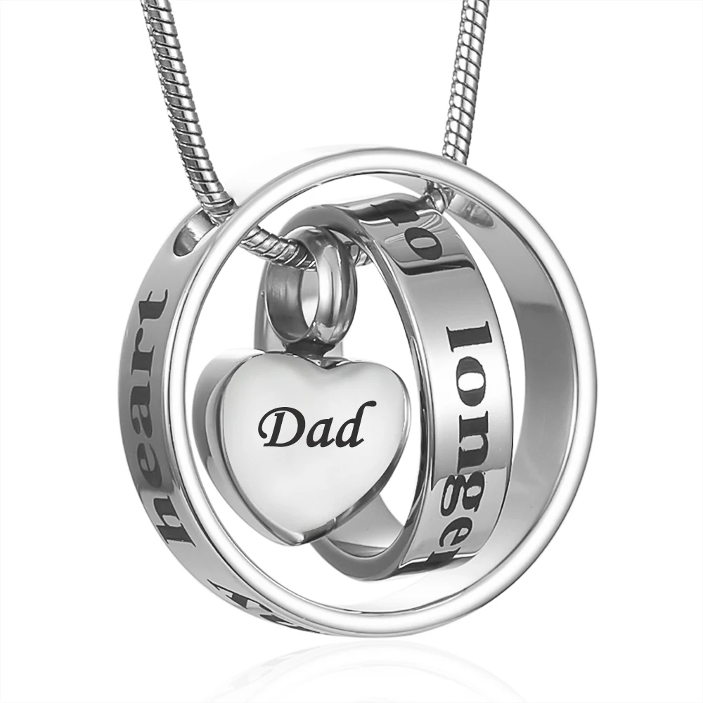 Cremation Jewelry No Longer By My Side, Forever In My Heart Carved Locket Memorial Necklace Keepsake Urn Pendant
Cremation Jewelry No Longer By My Side, Forever In My Heart Carved Locket Memorial Necklace Keepsake Urn Pendant