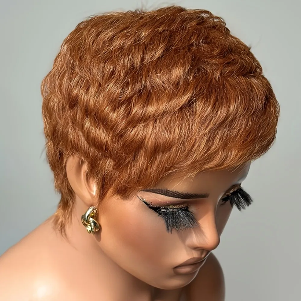 4-дюймовый парик из натуральных волос, выполненный машинным способом, коричнево-бордовый, с укороченной прической пикси, короткий, прямой, многослойный, плотность 150%, парик из натуральных волос реми.
4-дюймовый парик из натуральных волос, выполненный машинным способом, коричнево-бордовый, с укороченной прической пикси, короткий, прямой, многослойный, плотность 150%, парик из натуральных волос реми.