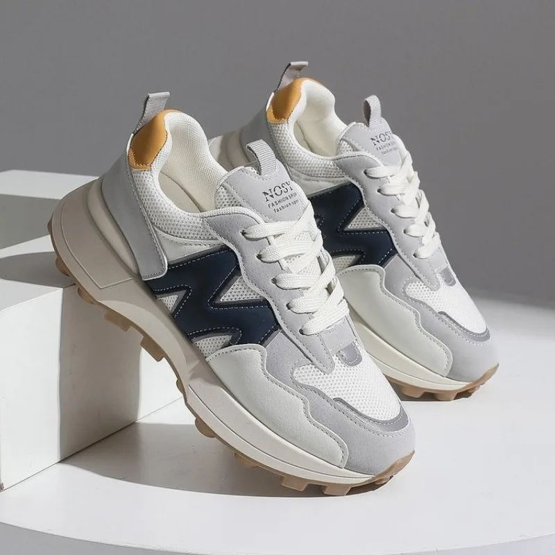 New Women Tennis Shoes Fashion Platform Sneakers Women Breathable Lace-up Casual Sports Shoes Woman Jogging Shoes
New Women Tennis Shoes Fashion Platform Sneakers Women Breathable Lace-up Casual Sports Shoes Woman Jogging Shoes