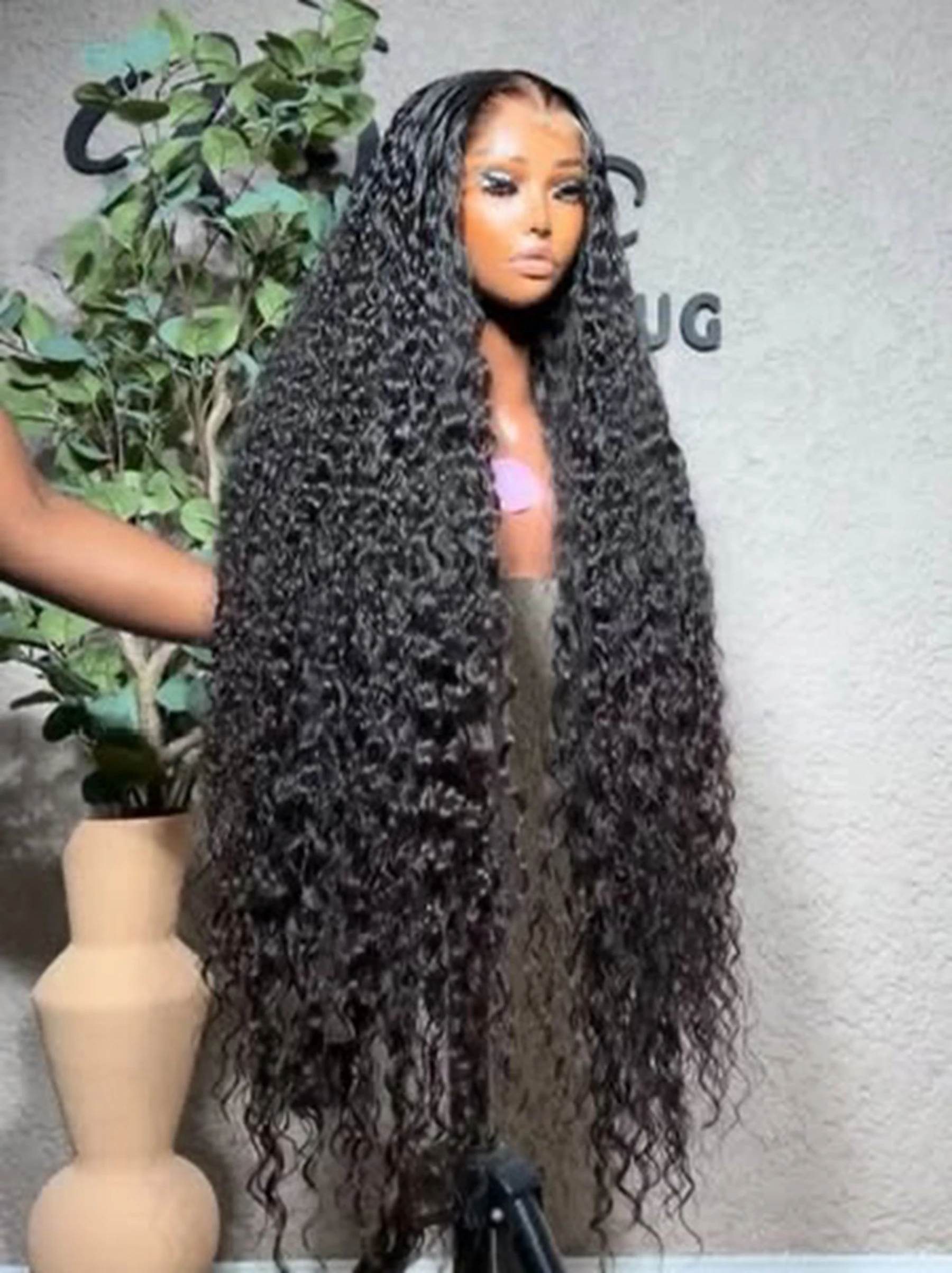 Deep Wave 13X4X1 HD Full Lace Part Frontal Wig Soft Wigs For Black Women Prepluck With Baby Hair Heat Resistant Fiber Cosplay
Deep Wave 13X4X1 HD Full Lace Part Frontal Wig Soft Wigs For Black Women Prepluck With Baby Hair Heat Resistant Fiber Cosplay